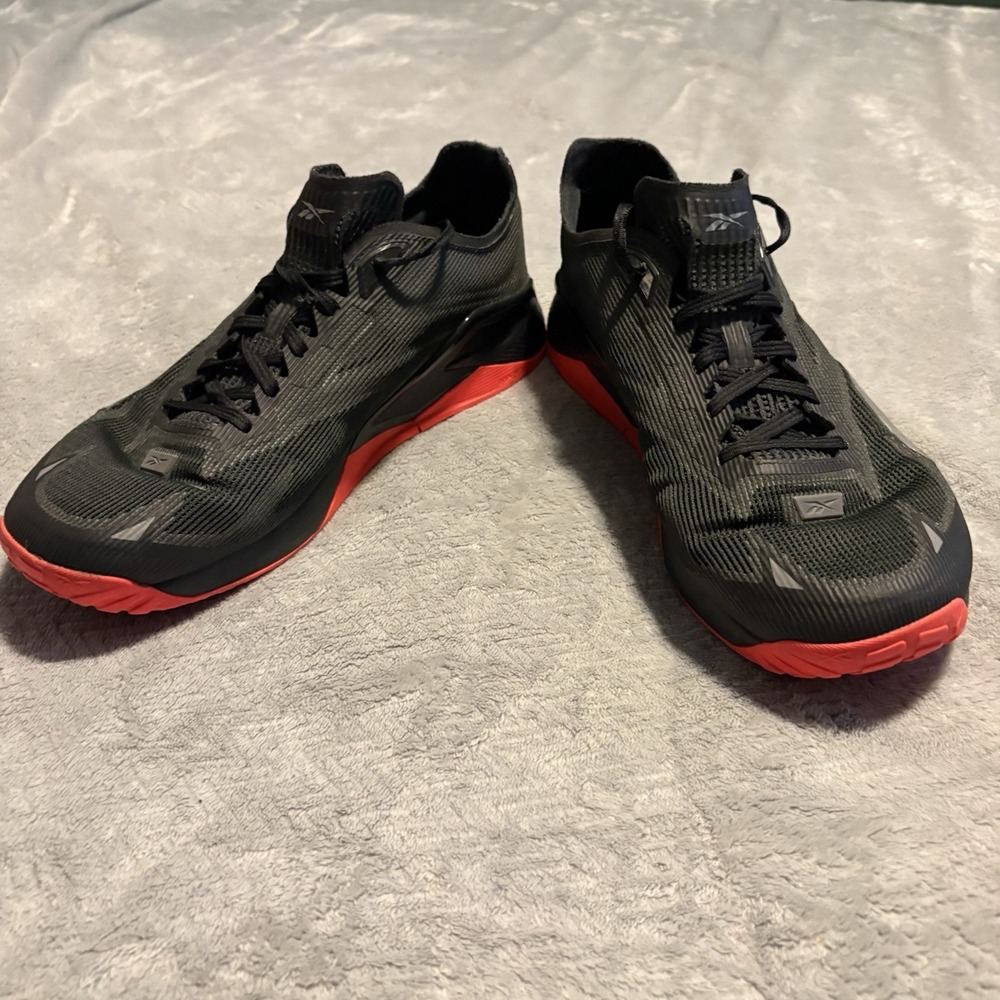Reebok Rich Froning Nano X2 "Black Neon Cherry" Mens  Size 12